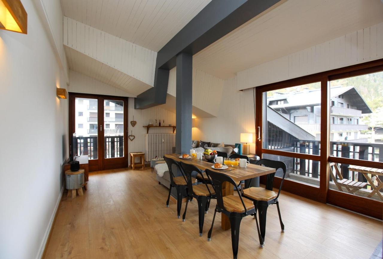 Superbe T3 En Face Du Brevent, Chamonix Apartment Exterior photo